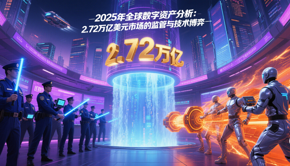 2025年全球数字资产分析:2.72万亿美元市场的监管与技术博弈-第1张图片-梅塔社--元宇宙信息服务社 2025年全球数字资产分析:2.72万亿美元市场的监管与技术博弈-第1张图片-梅塔社--元宇宙信息服务社