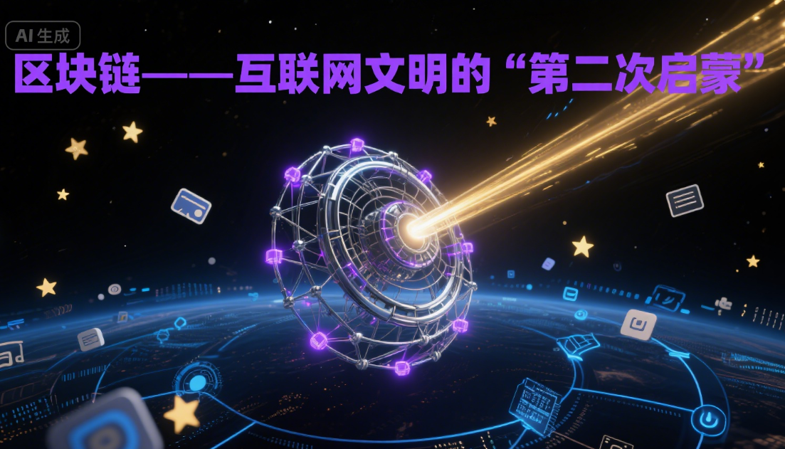 区块链——互联网文明的“第二次启蒙”-第1张图片-梅塔社--元宇宙信息服务社